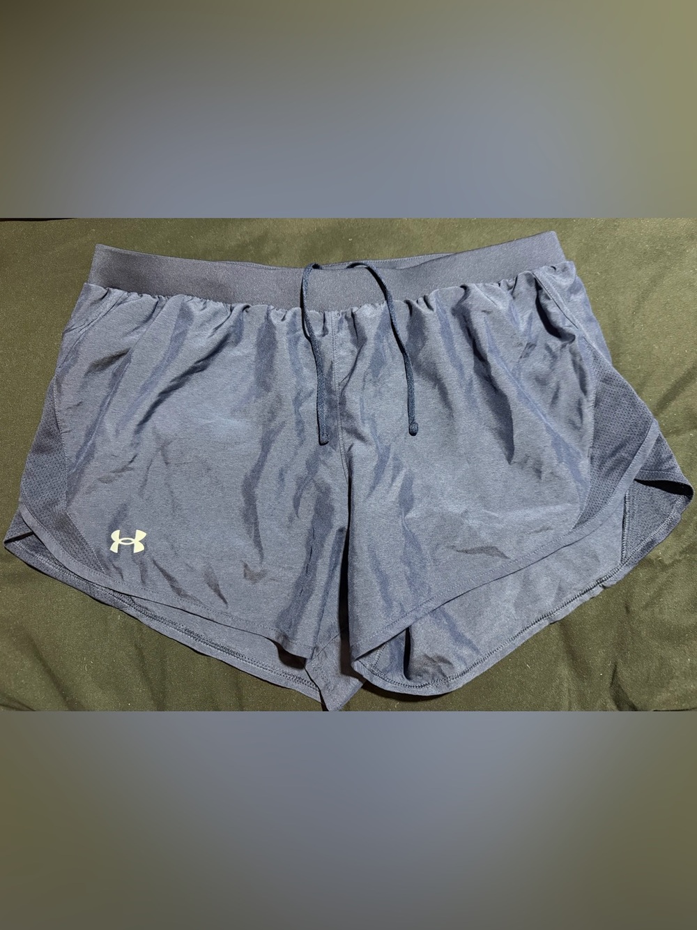 Under Armour Women's Dark Blue Performance Running Shorts